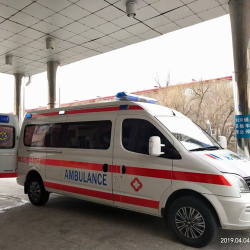 密山救护车出租服务案例2
